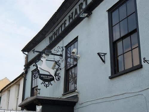 Hotel The White Hart Cullompton Exterior foto
