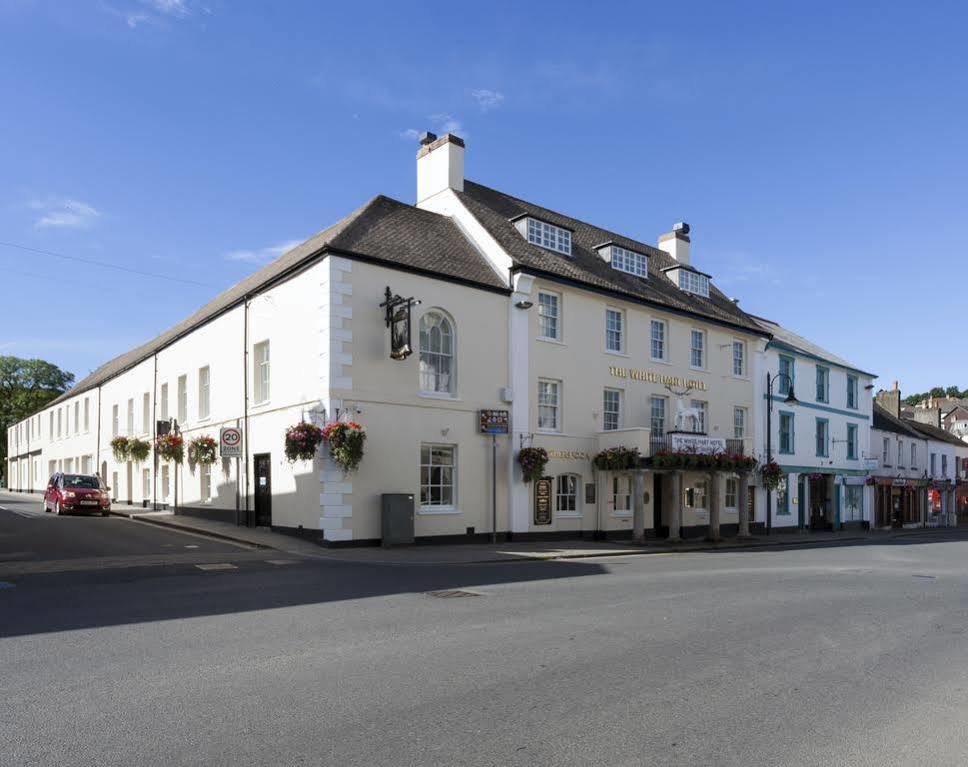Hotel The White Hart Cullompton Exterior foto